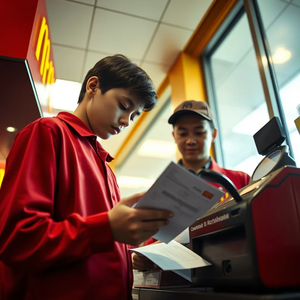 Salaire McDo 16 ans en 2026 : brut, net et calcul
